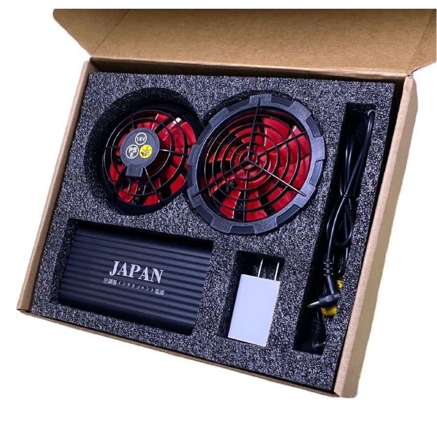 Vietnam Hot-Selling Cooling Air Conditioning Suit Power Kit Smart with Fan Air Conditioning Suit Construction Fan Suit Accessories