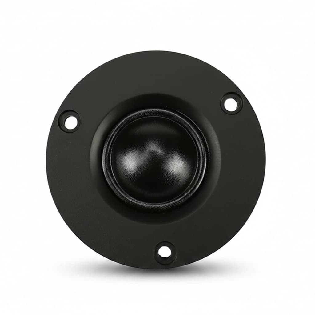 High-Quality 3-Inch Tweeter 74mm Imported Black Silk Dome Tweeter Upgrade