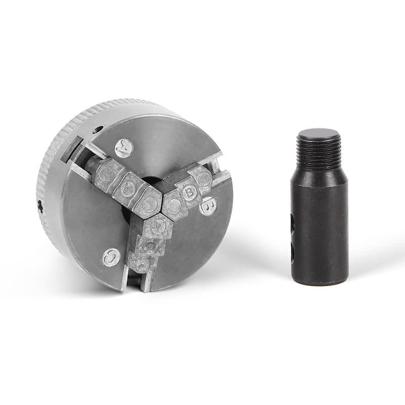 Metal Lathe Chuck Mini Micro Three-Jaw Chuck Clamp Machine Tool Accessories Bench Grinder Wheel Electric Drill