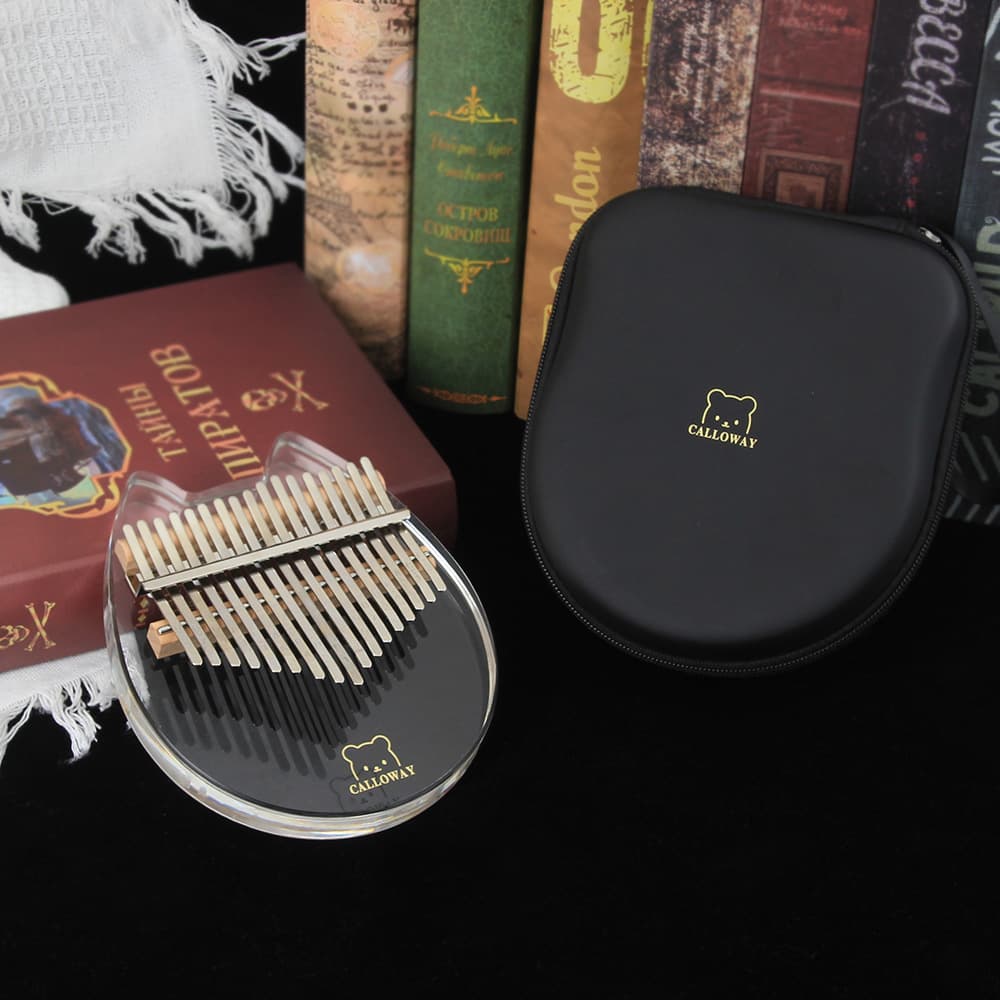 Physical factory one-piece dropshipping transparent crystal chinchilla claw board type kalimba thumb piano CALIMBA finger piano