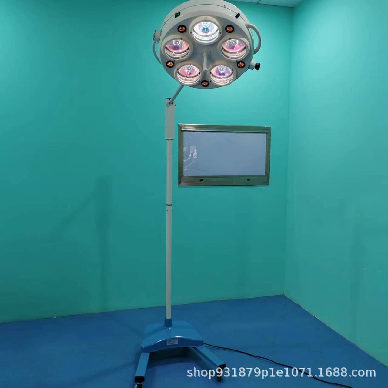 Cold Light Perforated Shadowless Mobile Product Five-Hole Lamp, Vertical Five-Hole Shadowless Lamp