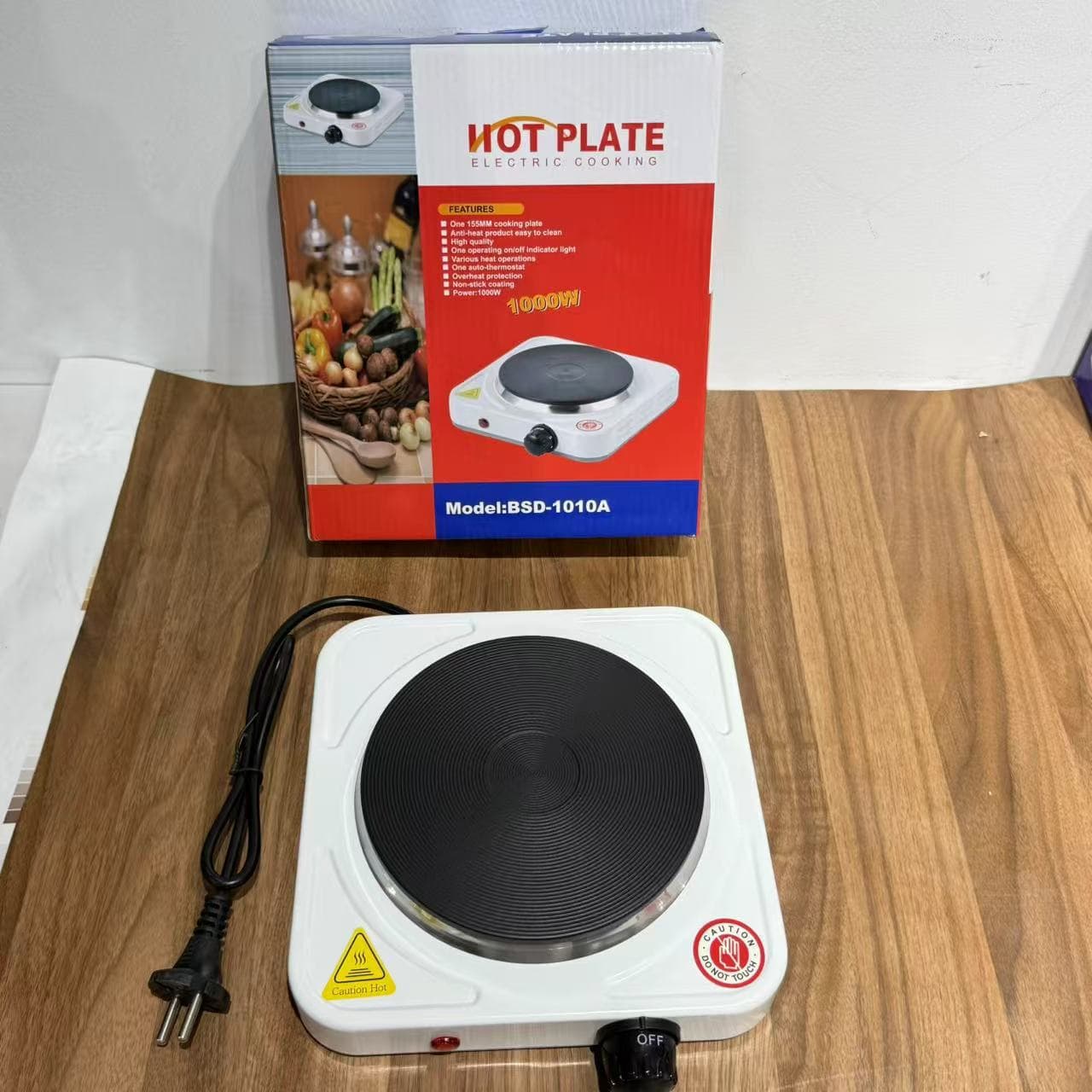 Cross-border special supply of European standard mosquito tube electric heating furnace single head plate type non-radiation electric furnace