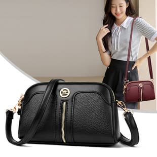 2026 New Casual Versatile Large Capacity Crossbody Shoulder Bag for Middle-aged Women Mom Bag