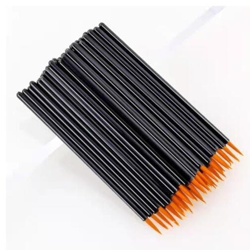 Julong wholesale disposable eyeliner brush, waterproof fiber lip pencil, portable cosmetic brush, nylon eyeliner brush
