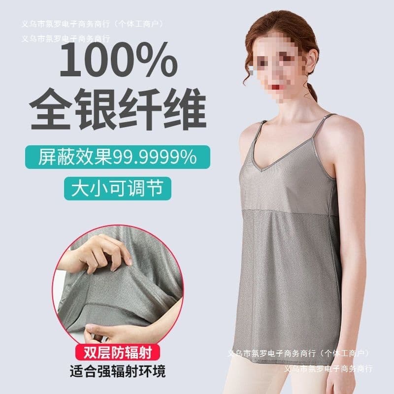 Maternity wear for working women, innerwear for pregnant women, invisible summer anti-radiation clothing for pregnant women.