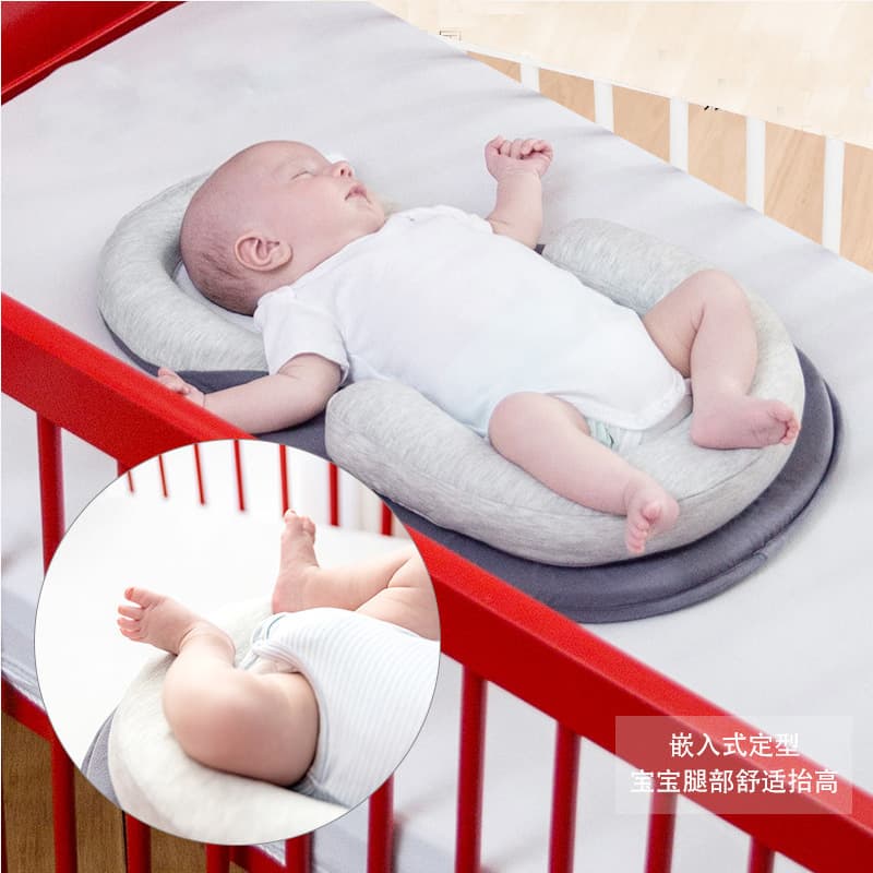 Anti-spit-up pillows for postpartum care centers, baby pillows, shaping pillows, Amazon cross-border e-commerce, newborn anti-startle pillows.