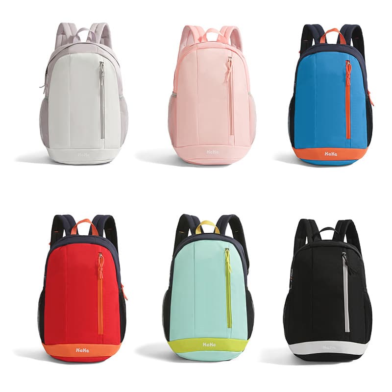 Decathlon Backpack Dopamine Korean Style Printed Logo Water-Resistant Lightweight Sports Bag Casual Student Backpack