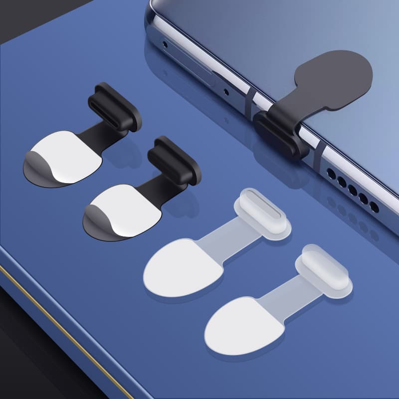 Phone Dust Plug Type-C Interface Android Phone Dust Plug Compatible with Android and iPhone Charging Port