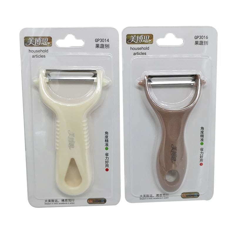 Meibosi stainless steel peeler, fruit and vegetable planer, kitchen special fruit scraper, melon and fruit peeling knife