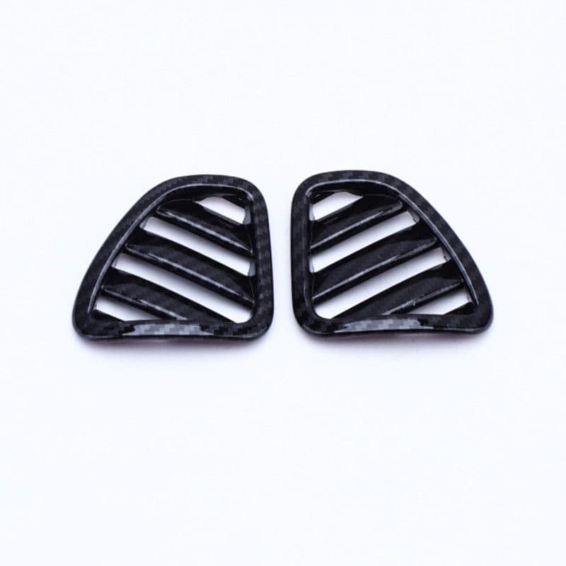 For 2020 Mercedes-Benz GLB Front Upper Air Vent Cover Trim Carbon Fiber AC Outlet Cover Sticker