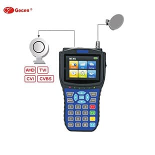 Digital HD Satellite Finder SAT Finder Tester Signal Meter DVB-S2 AHD Monitor 3.5