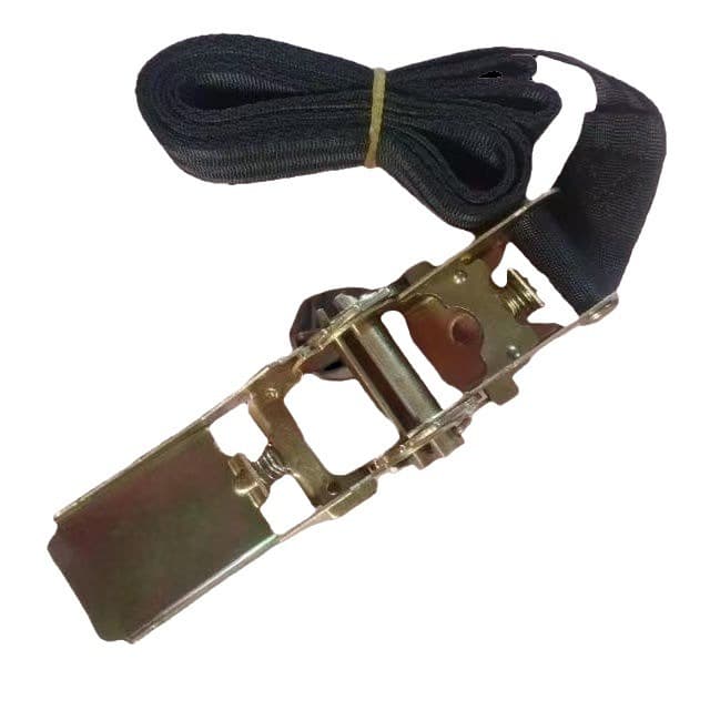 Electric vehicle child seat harness with multiple components: front-mounted baby seat harness, brake rope tensioner