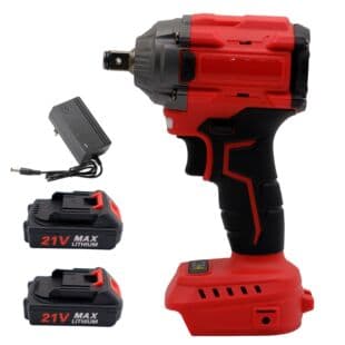Brushless Electric Dual-Use 21V Lithium-Ion High Torque Impact Wrench, MT Handheld 2-in-1 Multifunctional Impact Wrench