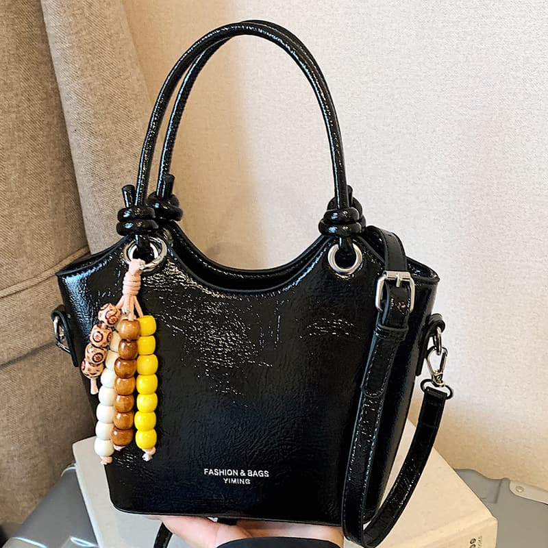 Korean Retro Bucket Bag 2026 Spring New High-Fashion Shoulder Crossbody Bag Trendy Commuter Bag for Women