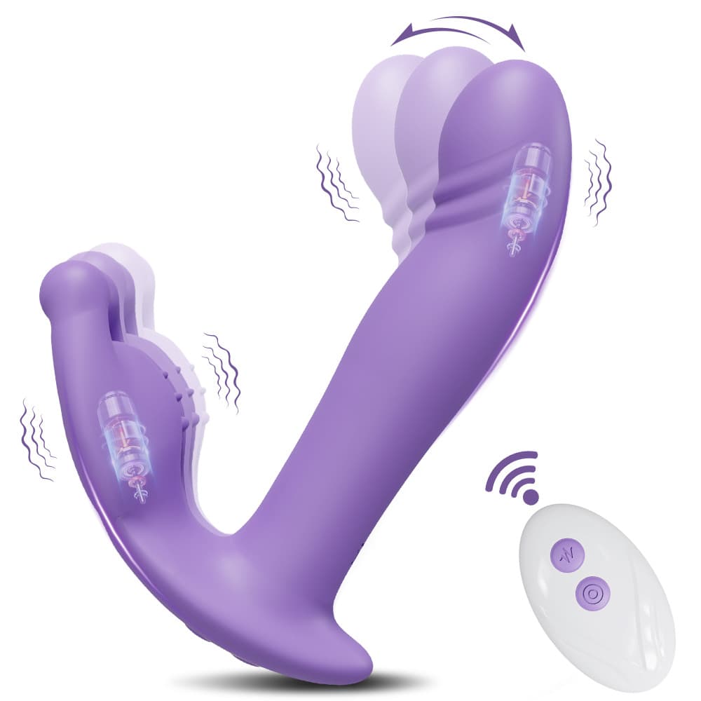 Cross-border Sex Toys Finger Trigger Vibration Women's Wireless Remote Control Masturbator Massager Adult Erotic Play Intimate