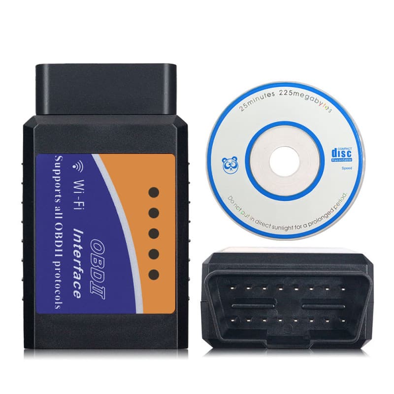 iOS & Android Dual-System Bluetooth Car Diagnostic Scanner v2.1 ELM327 OBD2 Automotive Fault Detector