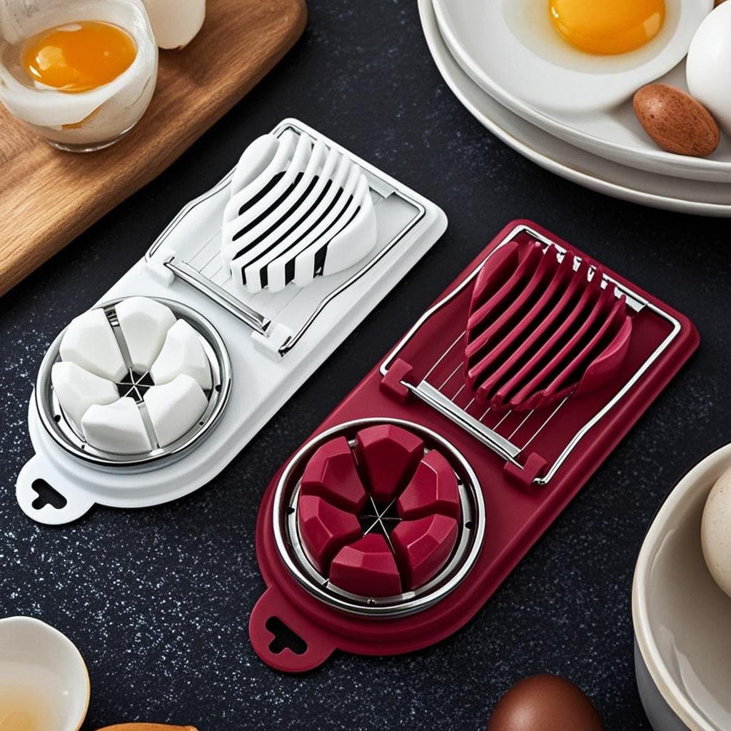 Egg slicer two-in-one single-use egg slicer multi-functional preserved egg slicer egg slicer