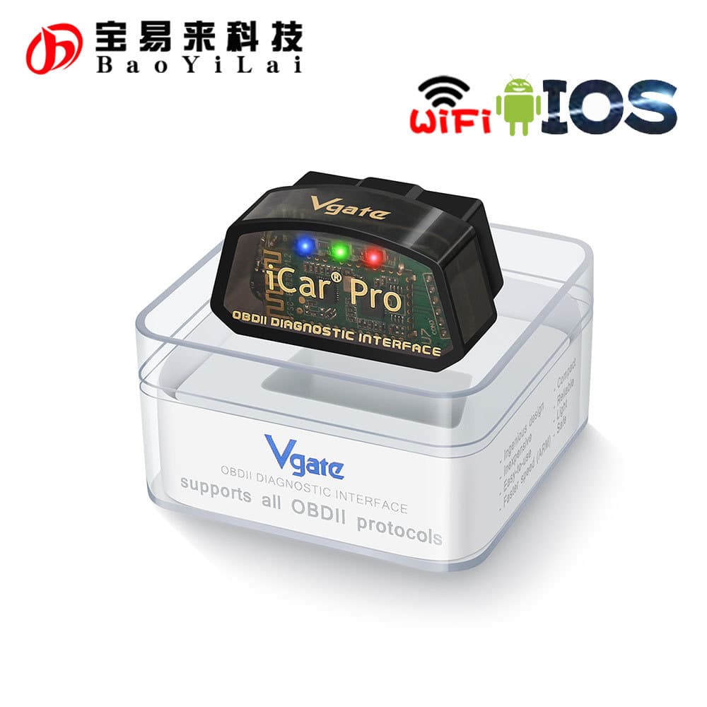 iCar Pro wifi OBD2 car scanner tool Bluetooth 4.0 low power car detector