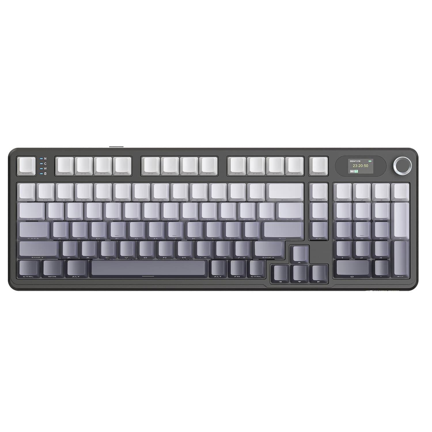 Attack Shark X98Pro Tri-Mode RGB Wireless Keyboard Side-Printed with Screen Bluetooth Custom Gaming Mechanical Keyboard