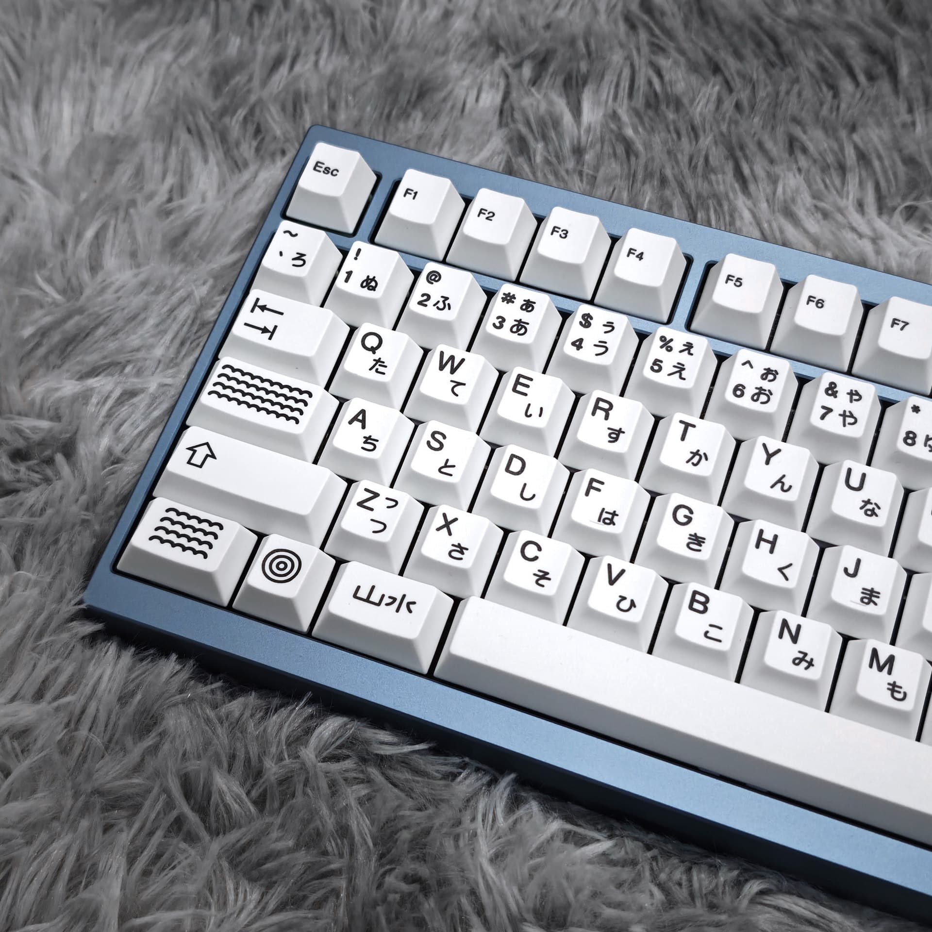 Shanshui keycap 143 keys original side engraved translucent PBT five-sided sublimation mechanical keyboard cap cross-border Amazon