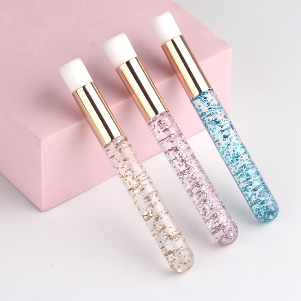 New mousse cleaning brush, sequined eye shadow brush, eyelash grafting, nasal cleansing brush, blackhead removal brush, pore brush, beauty brush