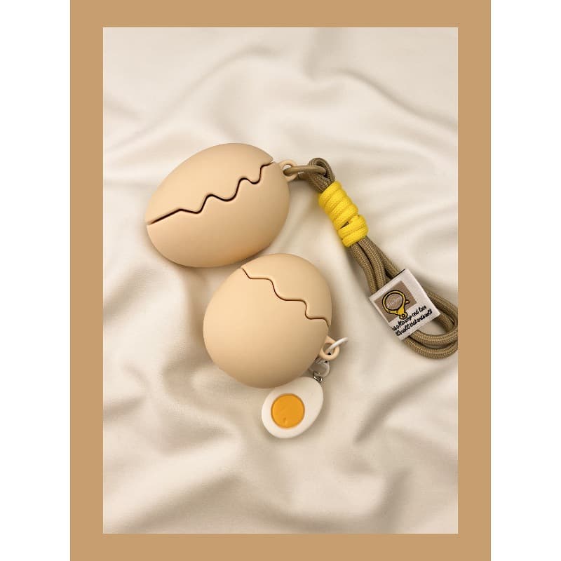 Creative Funny Egg AirPods 4 Case, Compatible with AirPods 3, Apple Pro 2 Bluetooth Earbuds Case 2nd Gen