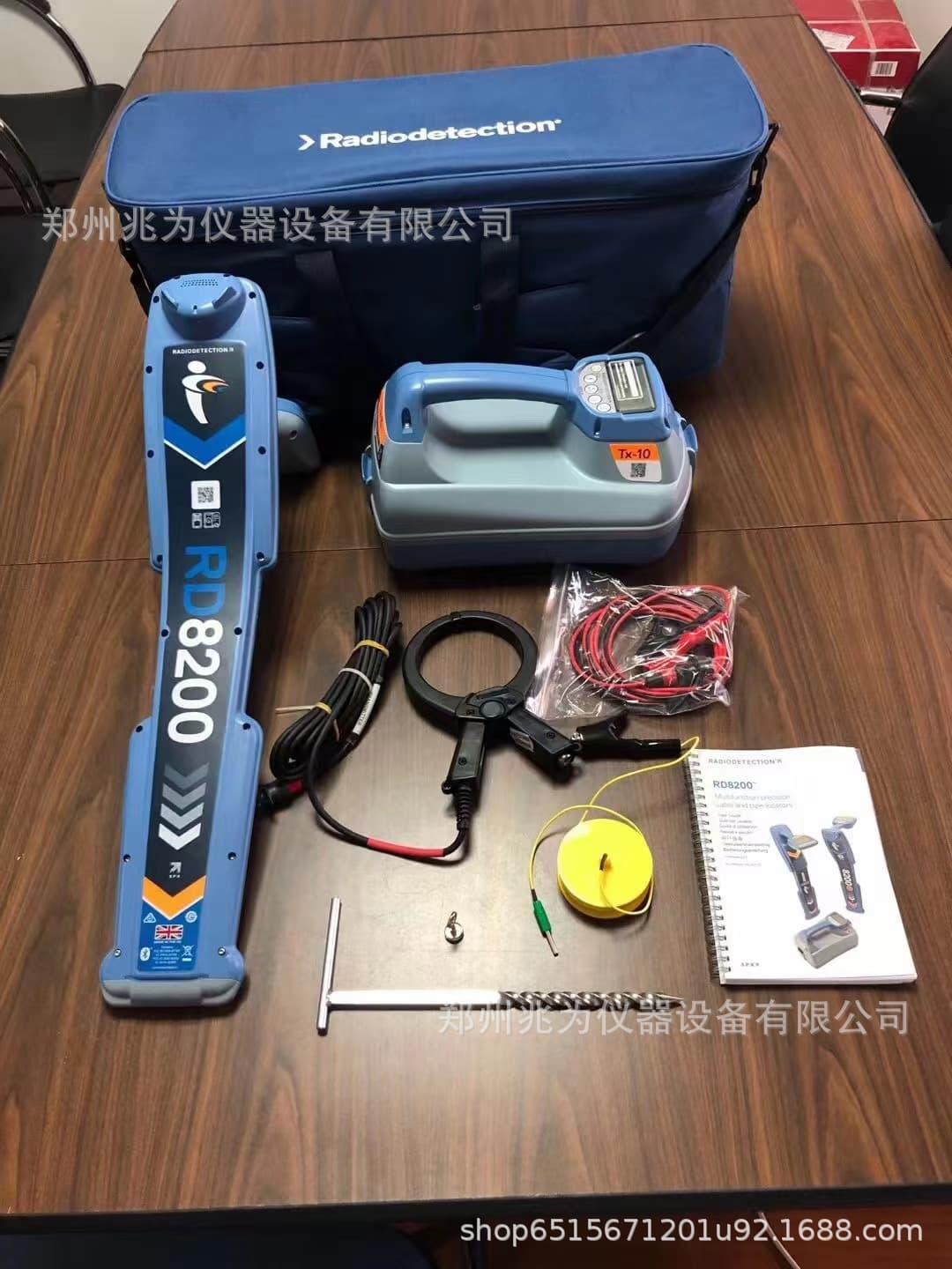 Radiodetection RD8200 Buried Pipeline Locator Pipe Locator Underground Pipeline Direction Detection New RD8200