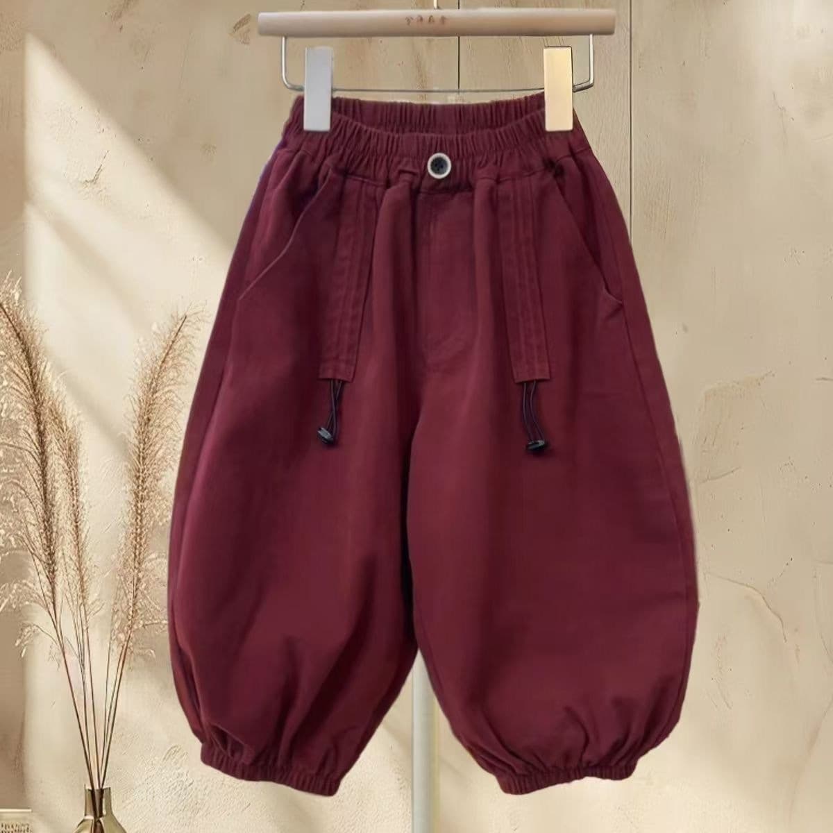 Children Pants Cotton Lantern Pants Thin Boys Long Pants New Girls Baby Casual Stylish Loose Pants