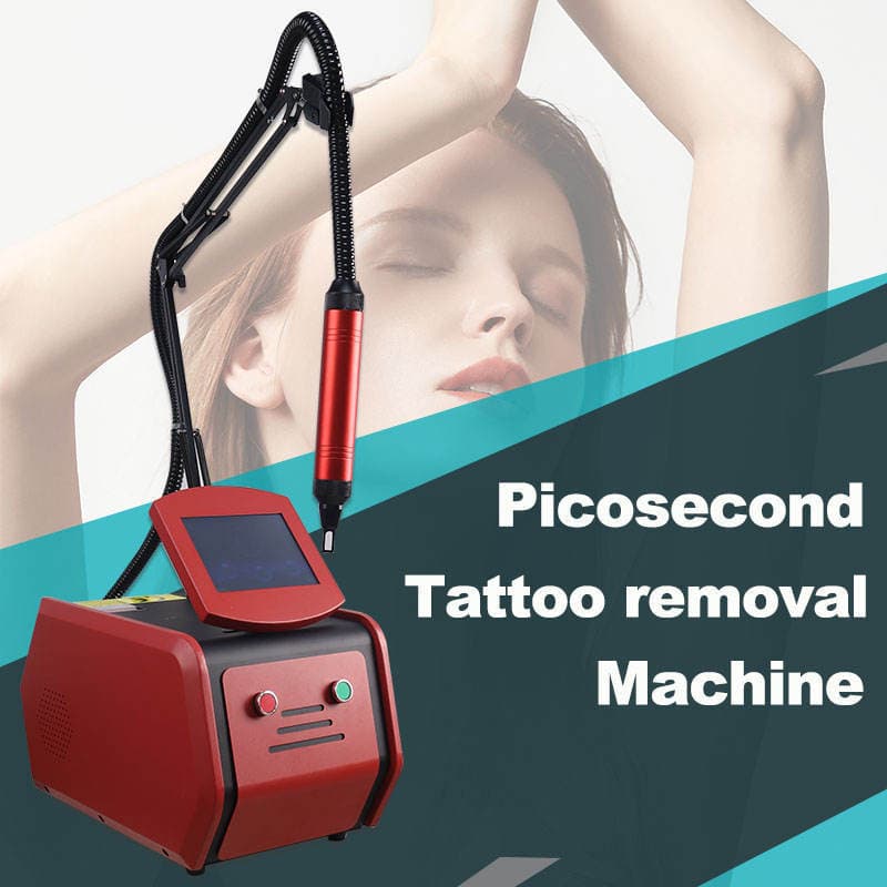 Cross-border Hot-selling High-power Desktop Small Picosecond Eyebrow Wash Machine Non-invasive Eyebrow Tattoo Removal Freckle Removal Black Doll
