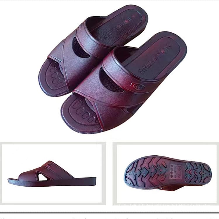 2020 Summer New Men's Sandals Slippers for Elderly Men Oil-resistant Slippers for Market