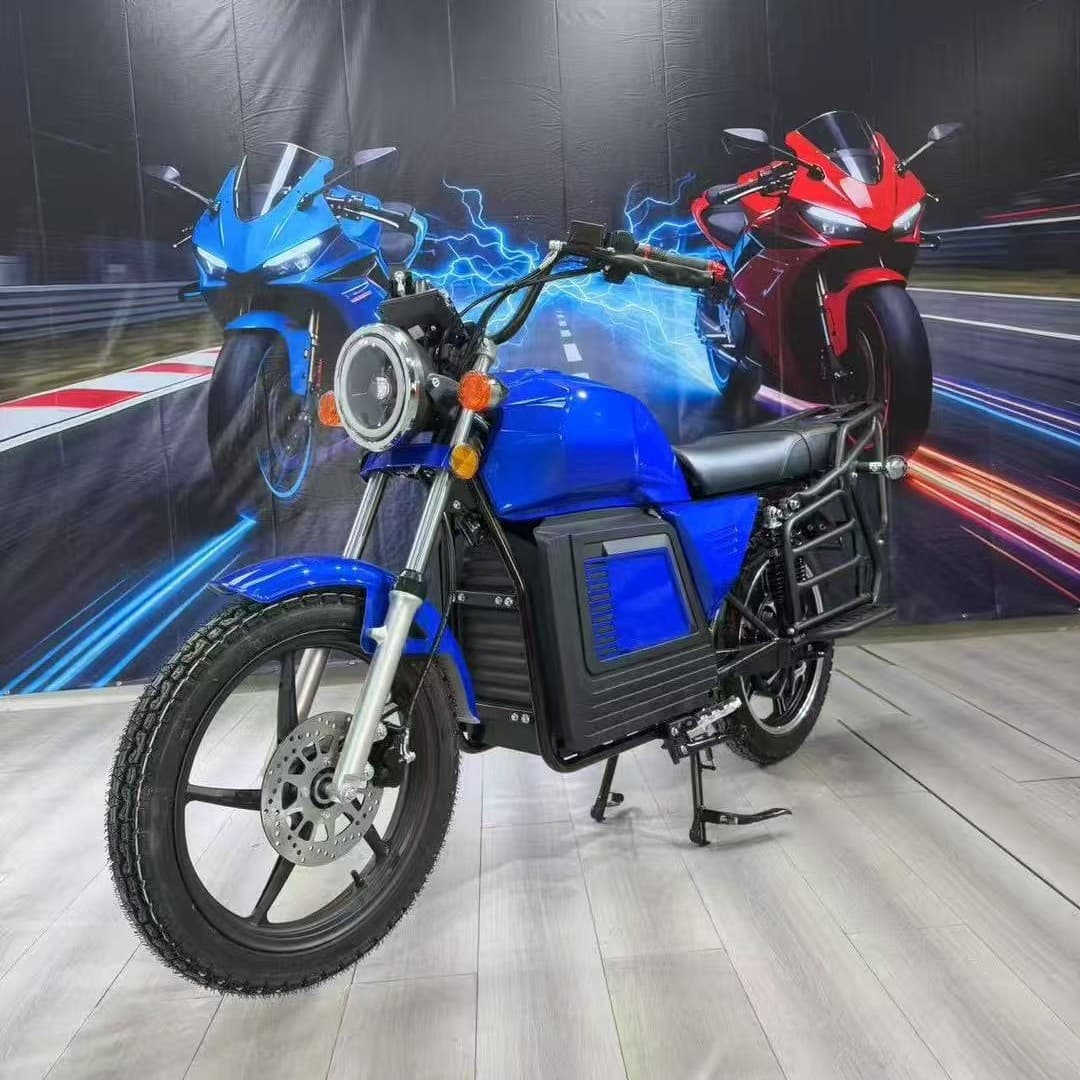 Cross-border Cruiser Africa Electric Motorcycle High Power Long Range Battery Bike Modified Riding Wholesale Factory Direct Supply