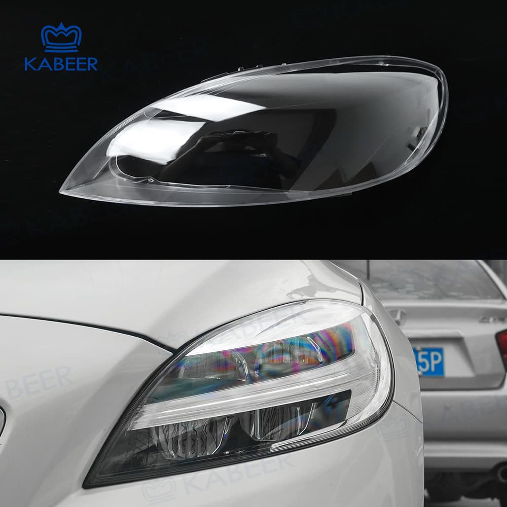 Compatible with 18-19 Volvo V40 Headlight Lens 18-19 Volvo V40 Front Headlight Cover