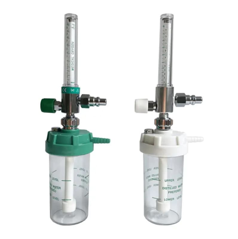 Wall-type flowmeter wall-mounted oxygen inhalers, air flowmeters with British, German, national, and American standards