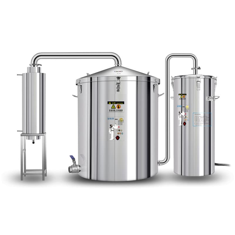 Commercial Brewing Equipment for White Spirit and Roasted Liquor, Including Distillers for Small Wineries and Breweries