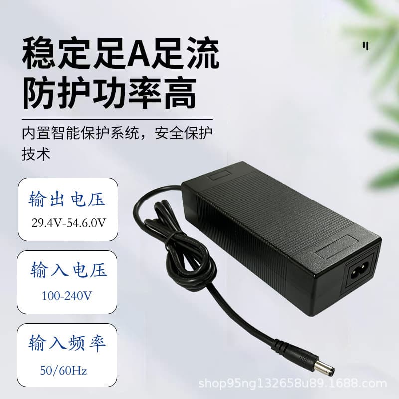 Electric Smart Luggage, Electric Scooter, Lithium E-bike, Hoverboard 42V2A Charger, 42V1A