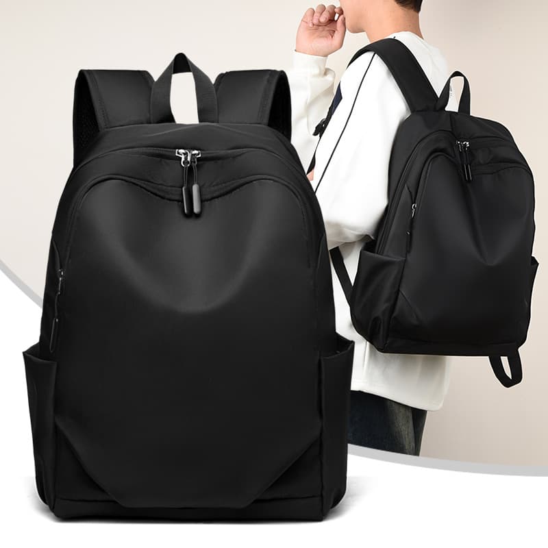 Business Backpack Men Korean Style Casual Bag Women Water-resistant Business Laptop Bag Travel Student Bag