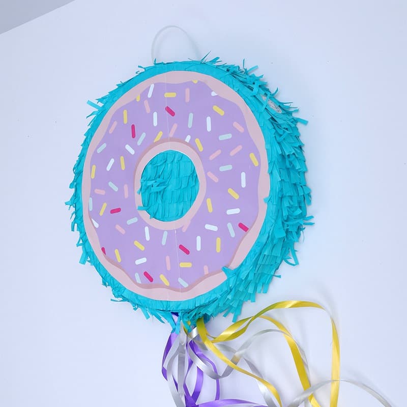 New stringed pinata birthday party game prop party candy toy punching pinata
