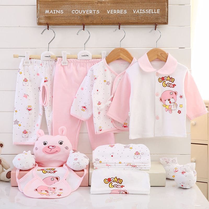 Newborn Gift Set Cotton Baby Clothes Outfit for Full Moon Baby Clothing Supplies Spring Summer Autumn Other Boys