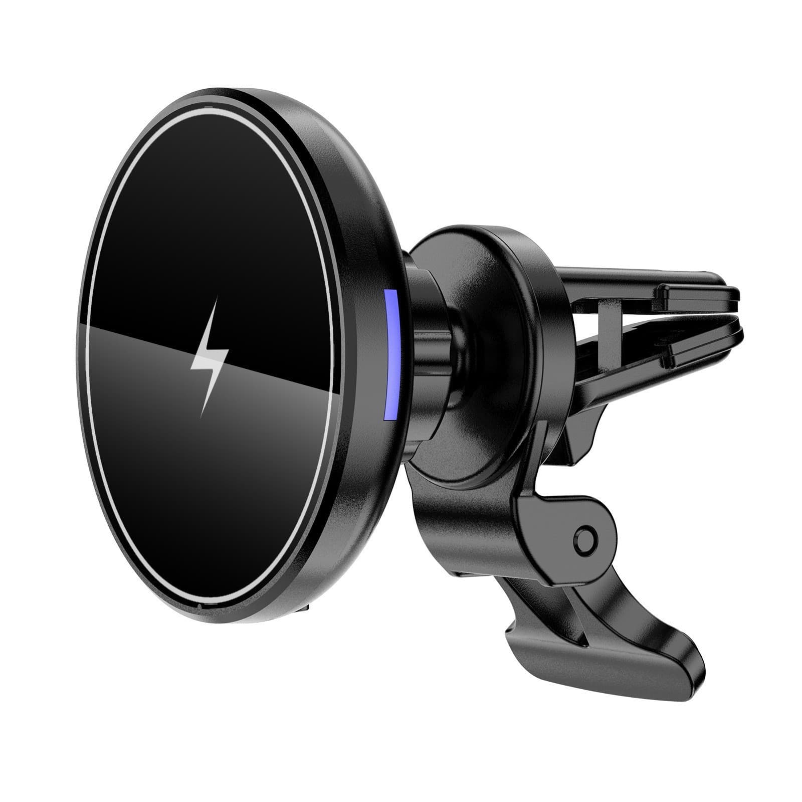 New 15W Magnetic Car Wireless Charger, Magnetic Fast Wireless Charging, Compatible with iPhone 13