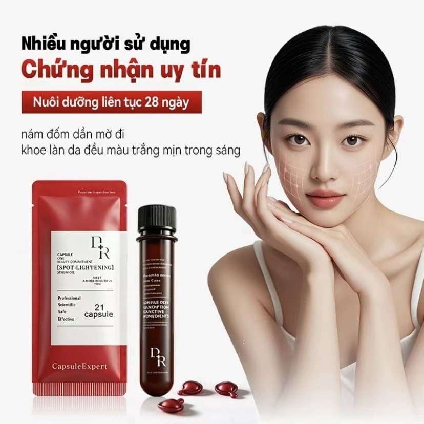 Cross-border popular rejuvenating essence capsule facial moisturizing, soothing, brightening, moisturizing and hydrating essence