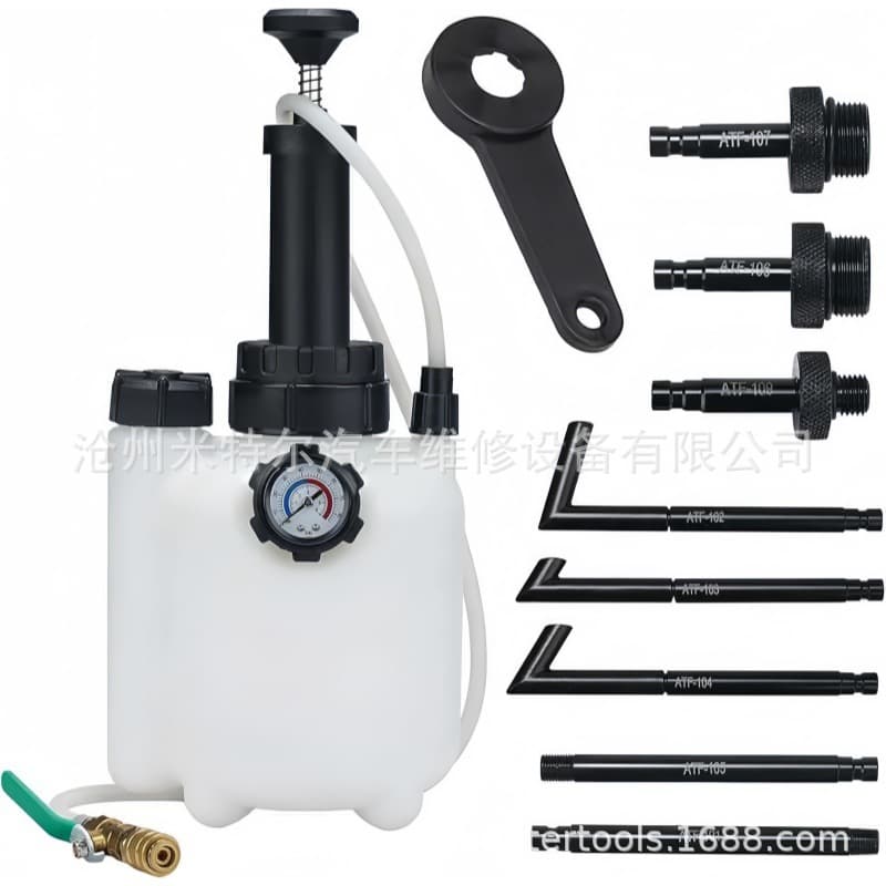 3L Brake Fluid Bleeder Bottle Car Brake Fluid Replacement Tool Pneumatic Automatic Brake Fluid Changer