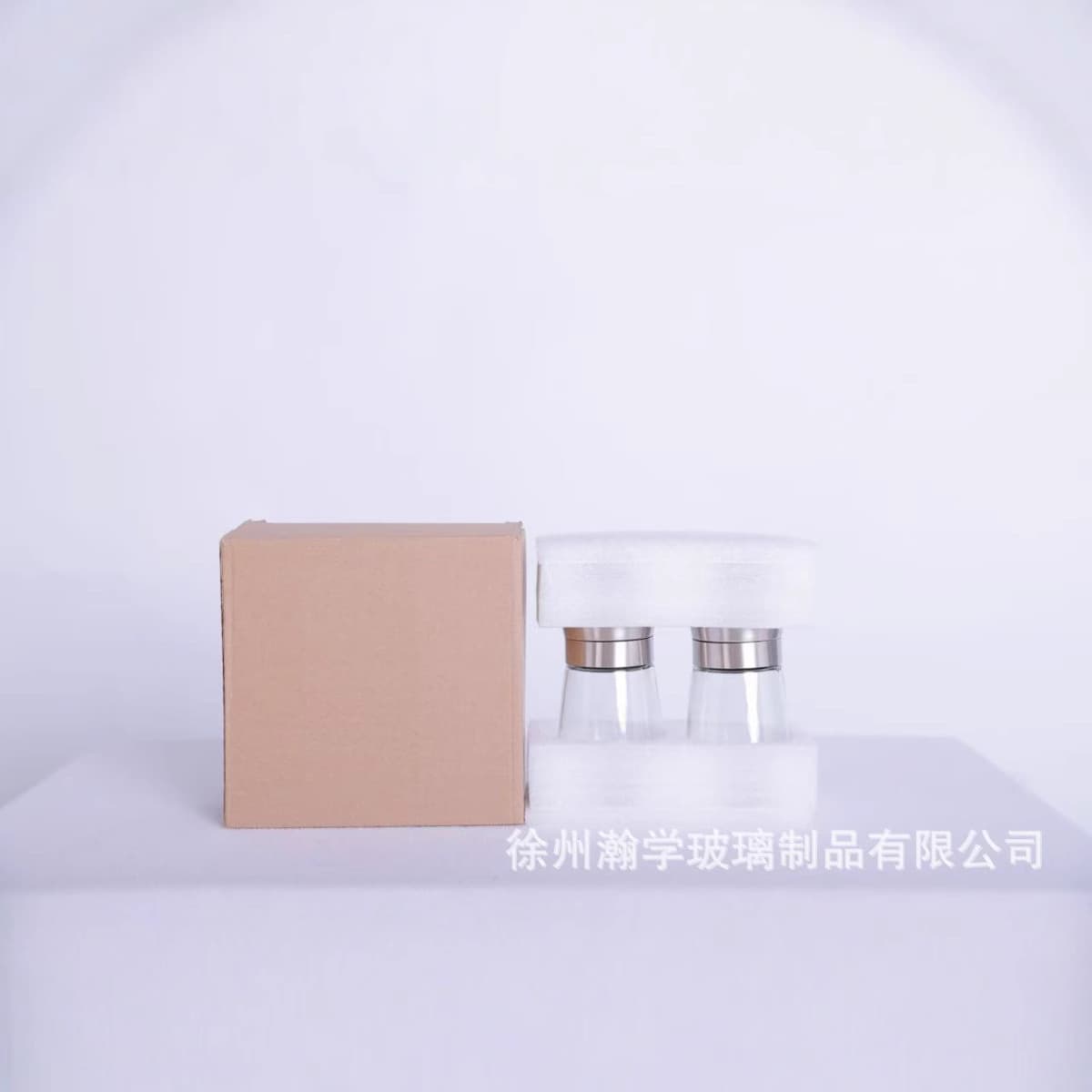 Cross-border Exclusive Labeled Stainless Steel Manual Pearl Cotton Grinder, New Glass Bottle Kitchenware