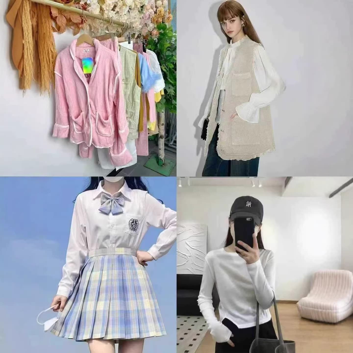 Special clearance women's clothing four seasons miscellaneous foreign trade cross-border live broadcast stalls cheap brand discounts plus size women's clothing wholesale