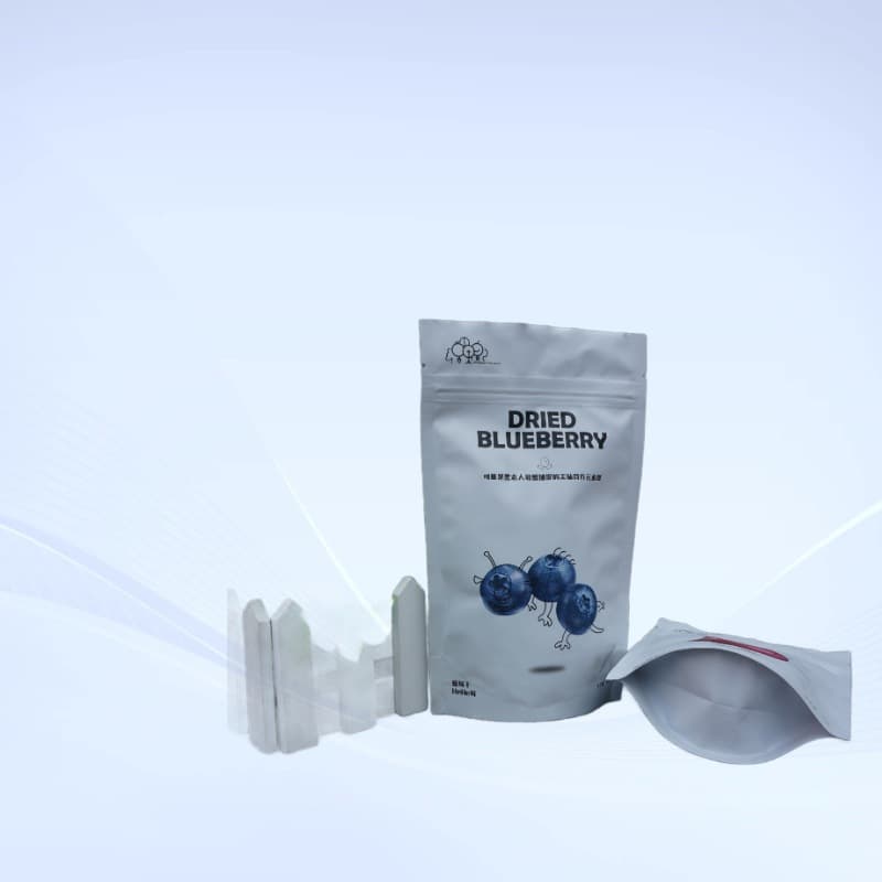 Resealable Ziplock Stand-Up Pouch Plastic Bag Digital Printing No Minimum Order Quantity One Piece Custom Print Aluminum-Plastic Composite