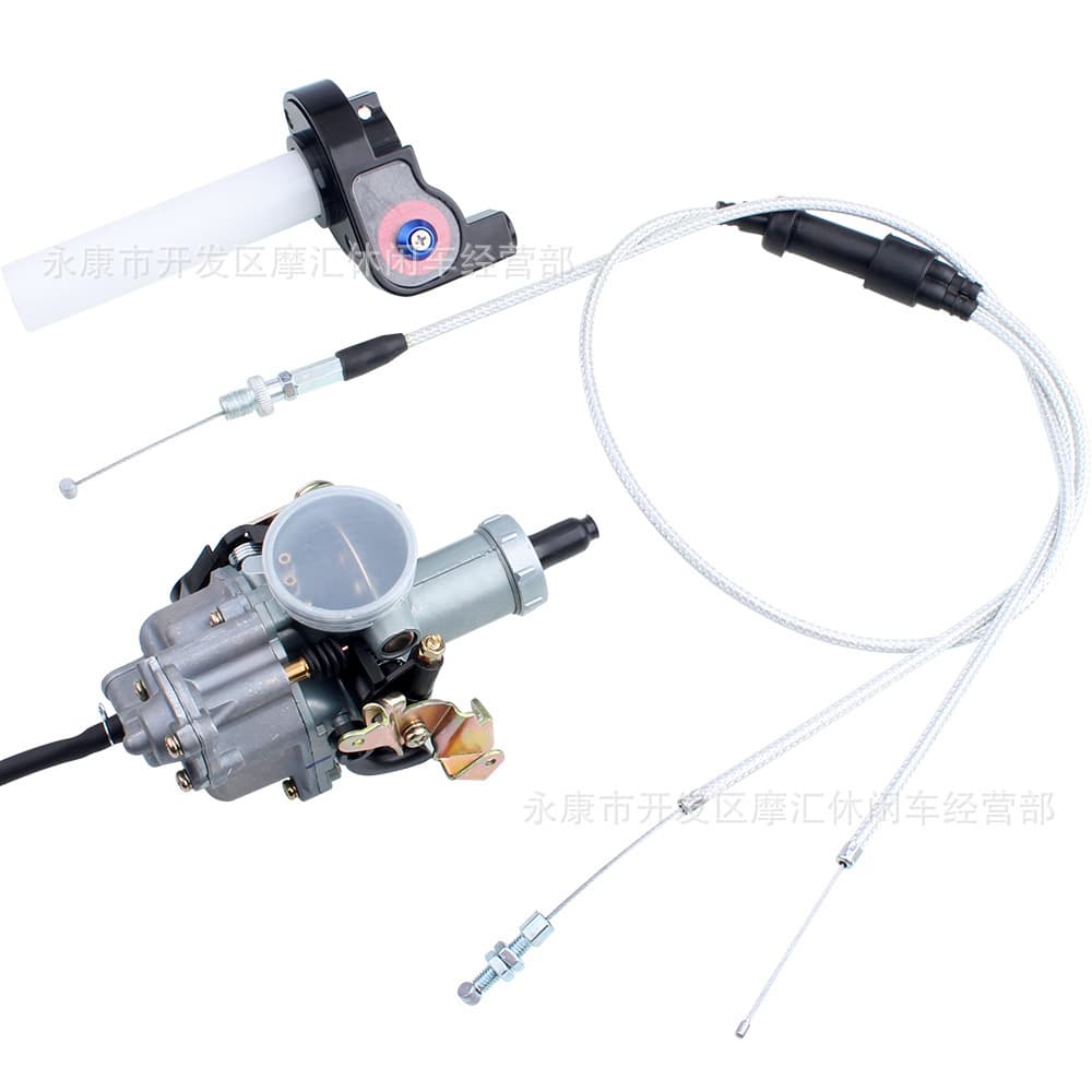 Off-Road Motorcycle Atv Pz30 200-250Cc Accelerator Pump Carburetor Large Twist Throttle Handlebar Cable