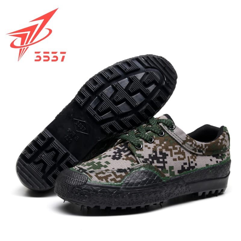3537 Genuine Liberation Shoes Men's Work Shoes Wear-resistant Military Training Shoes Unisex Migrant Workers Deep Tread Labor Protection Shoes
