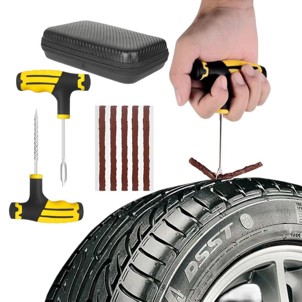 Cross-Border Car Tire Repair Tool Set, Specialized for Small Car Tire Repair 10 Electric Vehicle Tubeless Tire Quick Tools