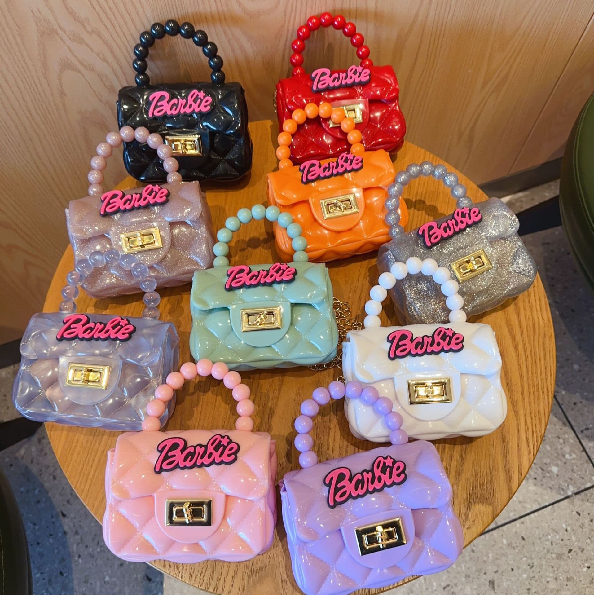 2025 New Jelly Coin Purse Mini Cute Princess Style Satchel Shoulder Crossbody Bag Kidsren's Small Bag Girls Bag