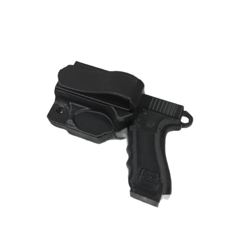 Amazon Cross-Border Bestseller New 3D Printed Glock Pistol Keychain Creative Stress Relief Gift Pendant