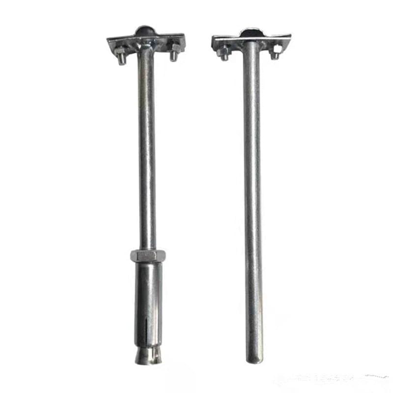 Mingya galvanized lightning protection belt bracket lightning protection card light rod lightning protection cassette expansion T-type lightning protection bracket lightning protection bracket